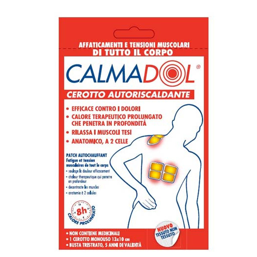 Calmadol Cerotto Riscaldante Bipack 2 Pezzi