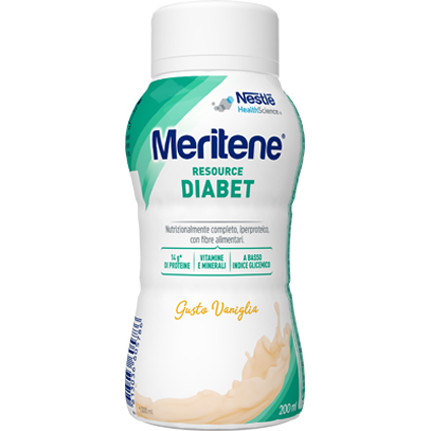 MERITENE CLINICAL DBT VANIGLIA 200 ML CON ZUCCHERI ED EDULCORANTE SENZA GLUTINE