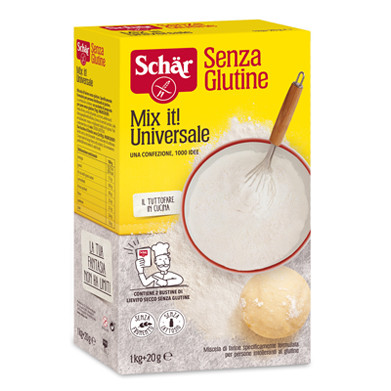 SCHAR MIX IT FARINA UNIVERSALE SENZA LATTOSIO 1 KG + 20 G