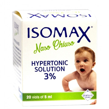 Isomax Naso Chiuso Soluzione Ipertonica 20 Flaconcini da 5 ml