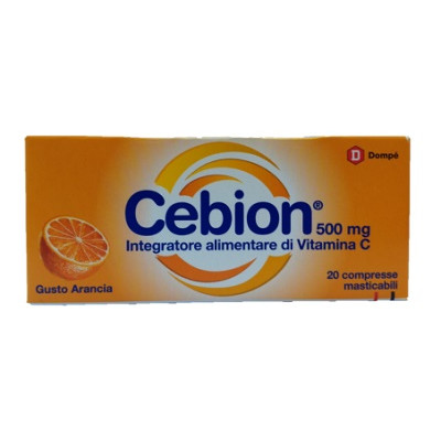 Cebion Masticabile Arancia Vitamina C 20 Compresse