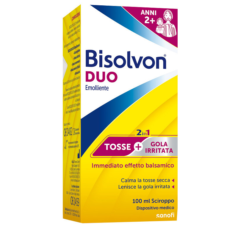 Bisolvon Duo Sciroppo Emolliente 100ml