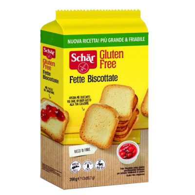 SCHAR FETTE BISCOTTATE 3 PORZIONI DA 86,7 G