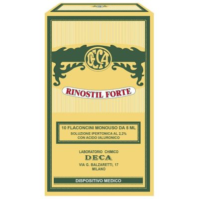 RINOSTIL FORTE SOLUZIONE IPERTONICA 10 FLACONCINI MONOUSO DA5 ML