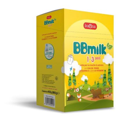BBMILK 1-3 POLVERE 2 BUSTE DA 400 G