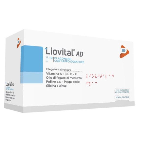 Liovital AD 10 Flaconcini da 10 ml