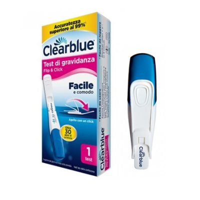 TEST DI GRAVIDANZA CLEARBLUE FLIP & CLICK 1 PEZZO