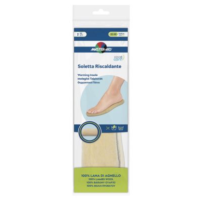 Master-Aid Footcare Soletta Riscaldante Ritagliabile 2 Pezzi