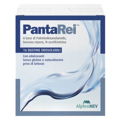 PANTAREI 16 BUSTINE OROSOLUBILI CON EDULCORANTI, NATURALMENTE PRIVO DI LATTOSIO