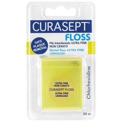 Curasept Ultrafine Filo Interdentale Non Cerato Clorexidina