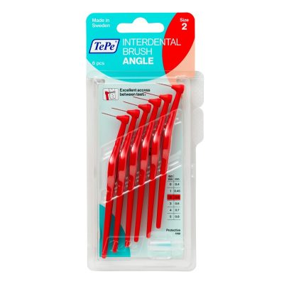 TEPE ANGLE SCOVOLINO ROSSO 0,5MM 6 PEZZI