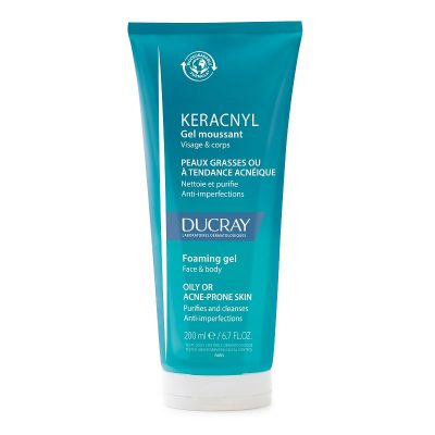 Ducray Keracnyl Gel Detergente 200 ml