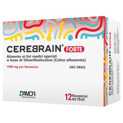 CEREBRAIN FORTE 12 FLACONCINI 10 ML SENZA GLUTINE SENZA LATTOSIO