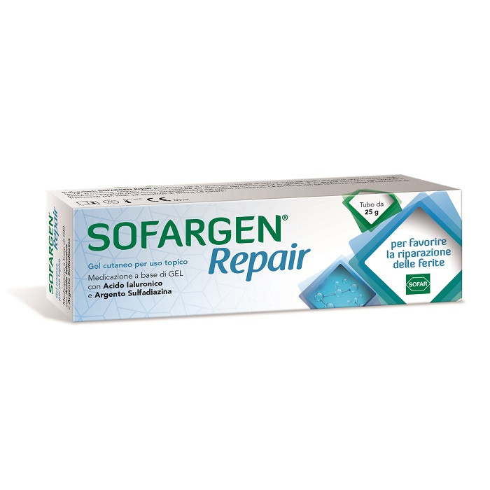 MEDICAZIONE SOFARGEN GEL ACIDO IALURONICO E ARGENTO SULFADIAZINA 25 G