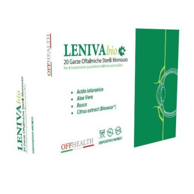 LENIVA BIOSECUR GARZE OFTALMICHE 20 PEZZI