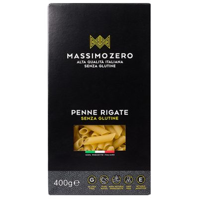 MASSIMO ZERO PENNE RIGATE 400 G
