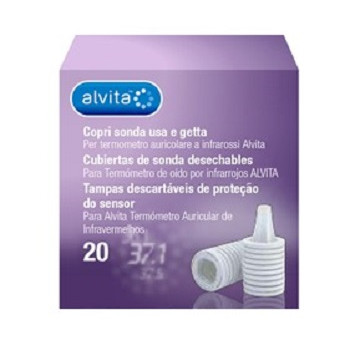 ALVITA COPRI SONDA USA E GETTA PER TERMOMETRO AD INFRAROSSI20 PEZZI