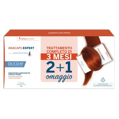 Ducray Anacaps Expert Capelli e Unghie 3x30 capsule