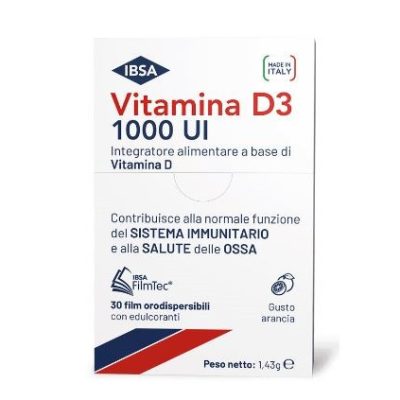 Vitamina D3 IBSA 1000 UI 30 compresse orodispersibili