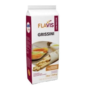 FLAVIS GRISSINI APROTEICI 3 PORZIONI DA 50 G