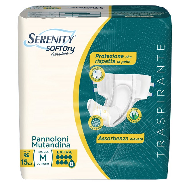 Serenity SD Sensitive Extra Mutandina M 15 pezzi