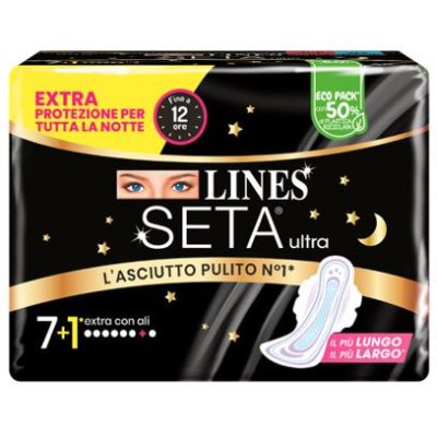 LINES SETA ULTRA ASSORBENTI EXTRA DWCT 8 PEZZI