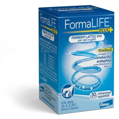 Formalife Plus Fermenti Lattici Cani Gatti 30 cpr
