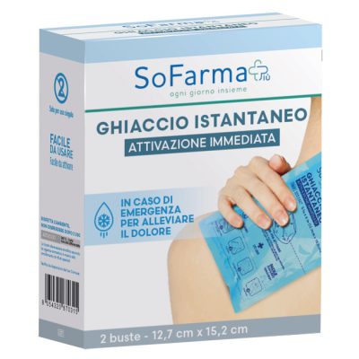 Ghiaccio Istantaneo 2 Pezzi SoFarmaPi&ugrave;