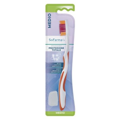 Spazzolino Total Protection Setole Medie SoFarma+