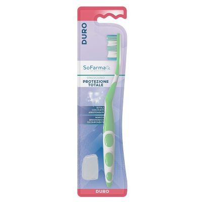 Spazzolino Total Protection Setole Dure SoFarma+