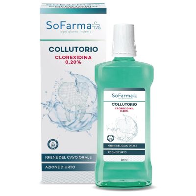 Collutorio Clorexidina 0,20% 200ml SoFarmaPi&ugrave;