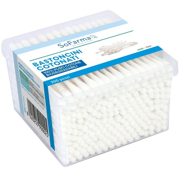 Cotton Fioc 200 Pezzi SoFarmaPiù