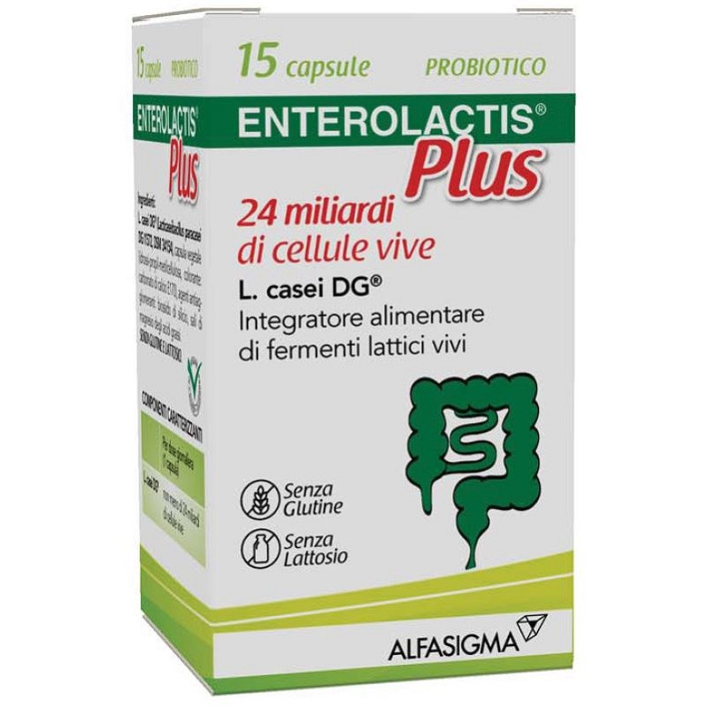 Enterolactis Plus 15 Capsule Fermenti Lattici