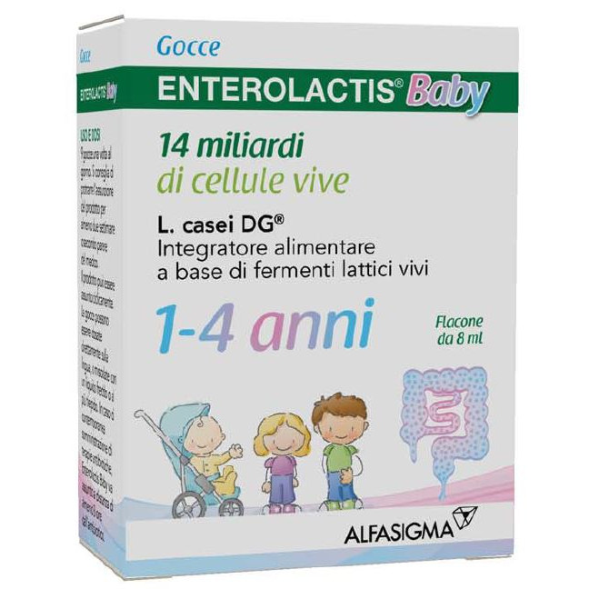 ENTEROLACTIS BABY 0-4 GOCCE 8 ML