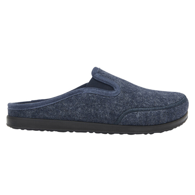ELIO ELASTIC WOOL PANTOFOLA MAN NAVY BLUE 41