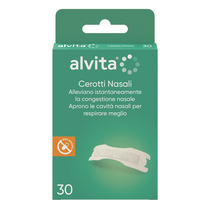 Cerotto Nasale Alvita 30 Pezzi