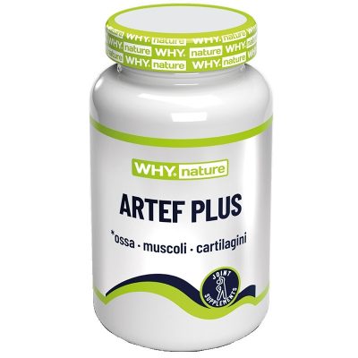 WhyNature Artef Plus 60 Compresse Senza Glutine