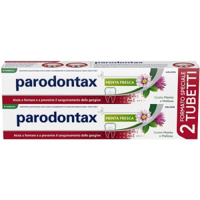 Parodontax Bipack Menta Fresca 2 x 75 ml