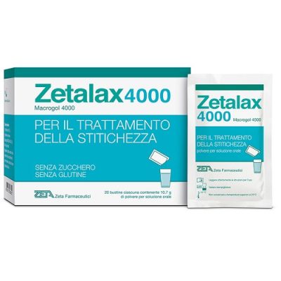 ZETALAX 4000 20 BUSTINE DA 10,7 G SENZA ZUCCHERO SENZA GLUTINE