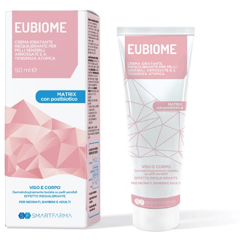 EUBIOME CREMA IDRATANTE RIEQUILIBRANTE PELLI SENSIBILI ARROSSATE TENDENZA ATOPICA 150 ML