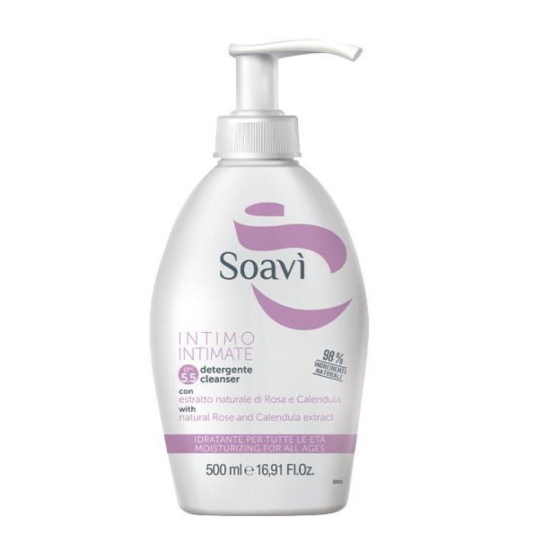 Soavi Intimo Idratante pH 5,5 con Dispenser 500 ml