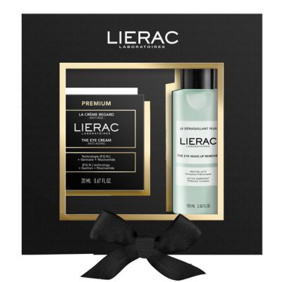 Lierac Set Natale Premium Crema Occhi 20 ml + Struccante Occhi 100 ml