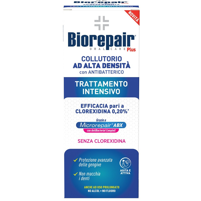 BIOREPAIR PLUS COLLUTORIO ALTA DENSITA' ANTIBATTERICO ABX 250 ML