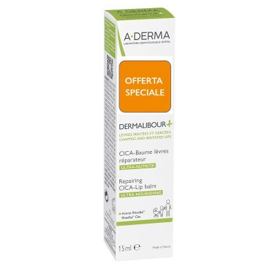 DERMALIBOUR + CICA BALSAMO LABBRA RISTRUTTURANTE 15 ML