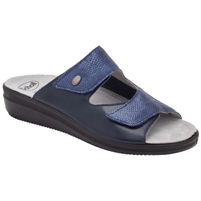 CALZATURA ANTONIA ELASTIC PRINTED SUEDE+SYNTH W NAVY BLUE 37
