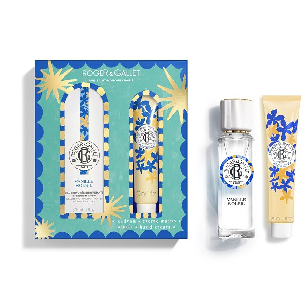 Roger&Gallet Set Natale Vanille Soleil Eau de Parfum 30 ml + Crema Mani 30 ml