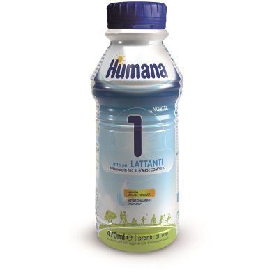 HUMANA 1 470 ML HMO BOTTIGLIA