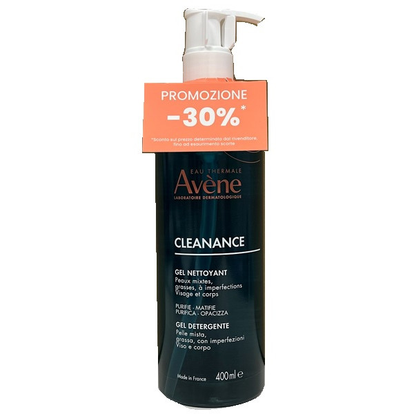 Avene Cleanance Gel Detergente 400 ml Prezzo Speciale