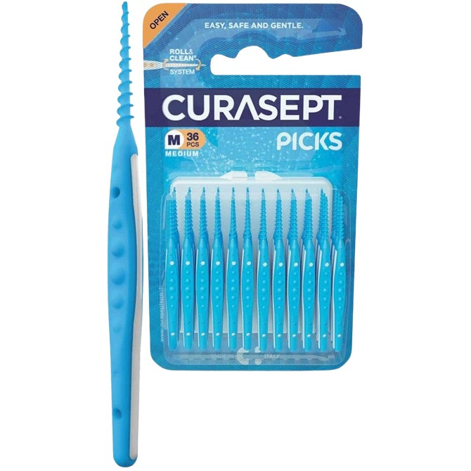 Curasept Picks Scovolini Monouso Medium 36 Pezzi