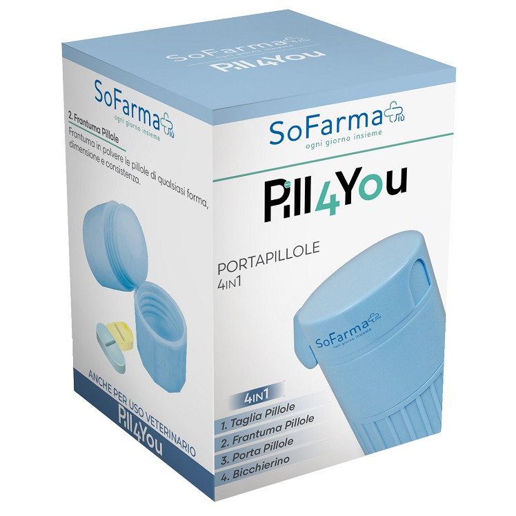 Pill4You Portapillole 4 in 1 Sofarmapiù